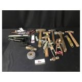 Hammers, misc Tools, Batteries