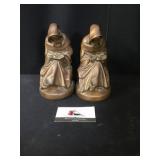 Bookends- Praying Munks