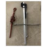 Tire Rod, Chain Tighteners, Level Yardstick