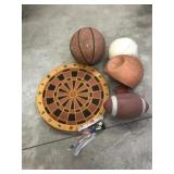 Dart Board & balls