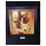 Framed Artwork- Leaves
