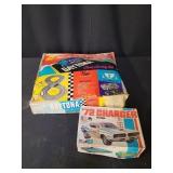 Strombecker Road Racing Set, 72 Dodge Charger