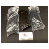 Three 762 x 39 Steel Magazines- 20 Round