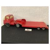 Tonka truck and flatbed