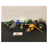 Miscellaneous cars, tractor
