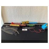 Train Cars, Engine, Tracks, Transformer