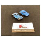 Blue Toy Cars