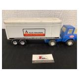 Tonka Truck with AC Trailer