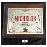 Vintage Michelob Beer Mirror