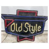 Old Style Neon Sign