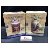 Budweiser Endangered Species Steins