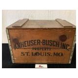 Anheuser Busch Budweiser Beer Crate