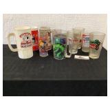 Budweiser glasses and Budweiser Stein