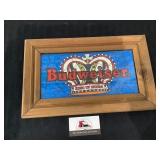 Budweiser foil sign