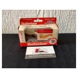 Die Cast Metal Budweiser Horse Drawn Cart