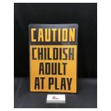 Caution Sign