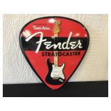 Fender Metal Sign