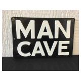 Man Cave Metal Sign