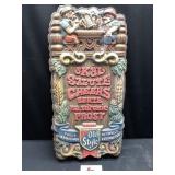 Old Style Plastic Sign