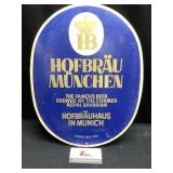 Hofbrau Munchen Cardboard Sign