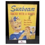 Antique Sunbeam Metal Sign