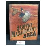 Pheasants Forever Metal Sign