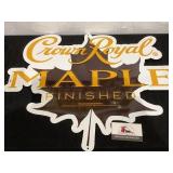 Crown Royal Maple Metal Sign