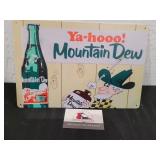 Mountain Dew Metal Sign