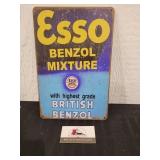 Esso Metal Sign