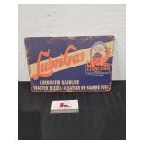 Lubri-gas Metal Sign