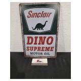Sinclair Metal Sign