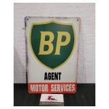 BP Metal Sign