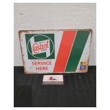 Castrol Metal Sign