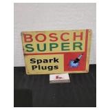Bosch Spark Plugs Metal Sign