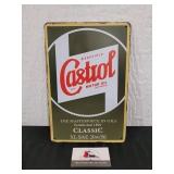 Castrol Oil Metal Sign