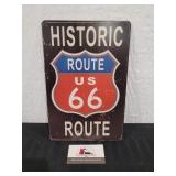 Route 66 ametal Sign