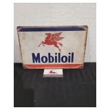 Mobiloil Metal Sign