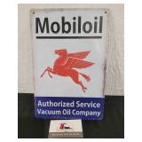 Mobiloil Metal Sign