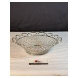 Large pressed glass bowl