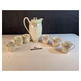 Nippon Choc. Pot and cups