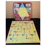 Game boards (Chinese checkers, Jr Scrabble)