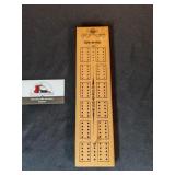 Milton Bradley cribbage board