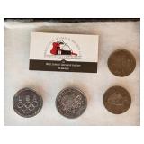 Collectible coins (Apollo 13, 98 Olympics)