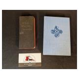 Cocktail book (1933)  & Bird book (1949)