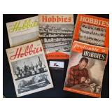 Hobbies mags (1943, 1945, 1950, 1954, 1966)
