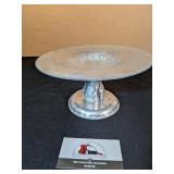 Continental Aluminumware footed dish