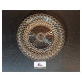 Waterford Waffle Sandwich 14" platter