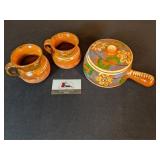 Mexican clay pottery