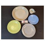 Misc dishes, pie pan