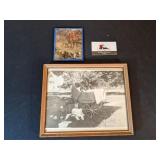 Bubble shadow pic (4x5), vintage photo